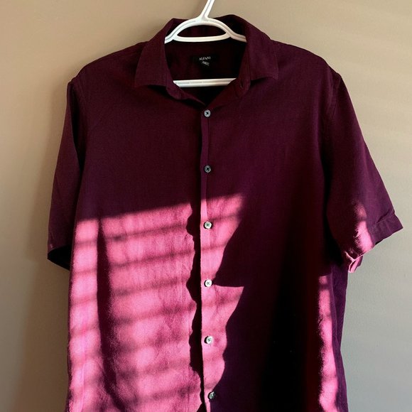 Short sleeved Alfani Men's Shirt (M) - Picture 1 of 4